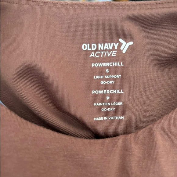 Old Navy Active Power Chill tank top.built in bra EUC - Picture 2 of 3